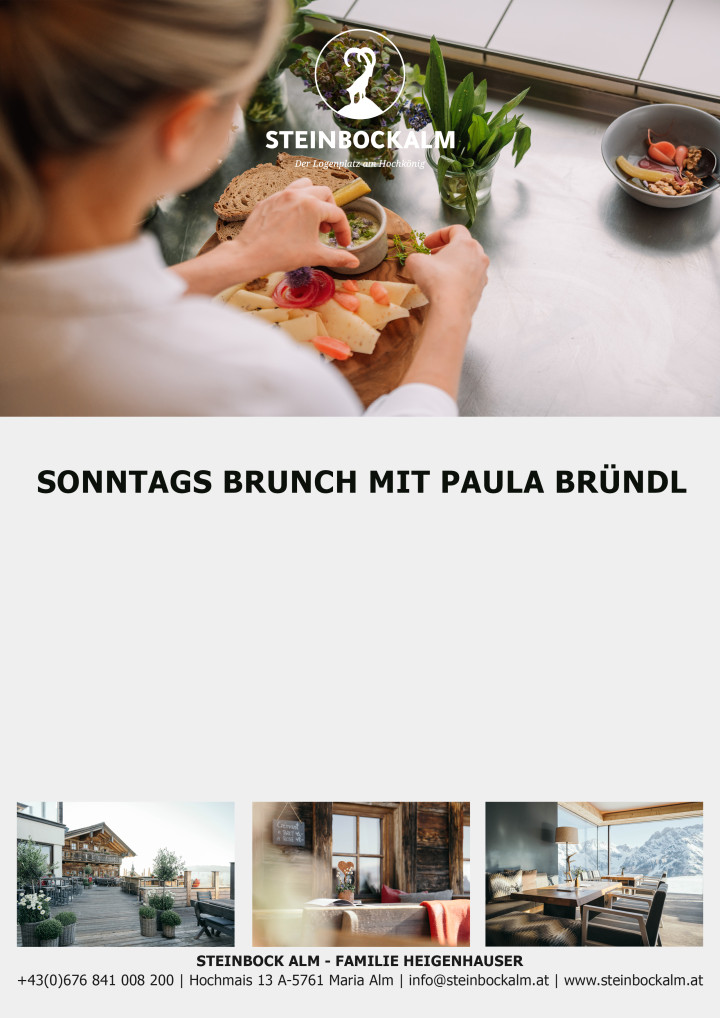 Sonntags Brunch mit Paula Bründl